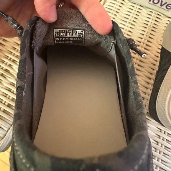 BOBS by sketchers Black Leopard Print Sneakers - Picture 7 of 9